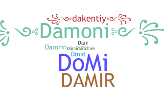 နာမ်မြောက်မည့်အမည် - Damir